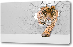   Постер Леопард 58121