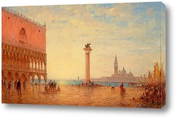   Постер Вид на площадь Сан-Марко в Венеции