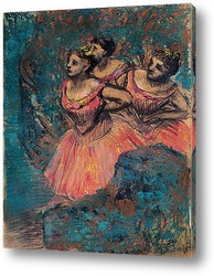   Постер Три танцовщицы в красном
