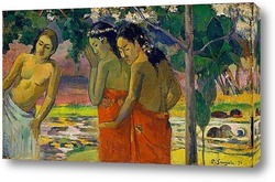   Постер Три таитянские женщины