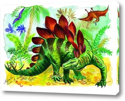   Картина Динозавры