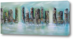   Постер Skyline city