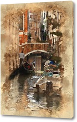   Постер Канал Венеции