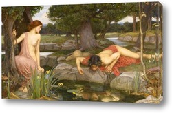   Постер Эхо и Нарцисс, 1903
