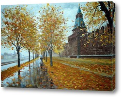   Картина Москва. Осень