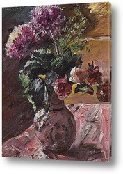   Постер Хризантемы и розы