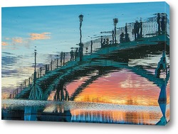  Мост в Царицыно на закате дня