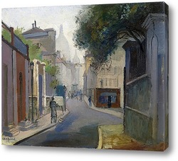   Картина Парижская уличная сцена
