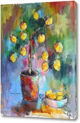   Постер Лимонное  дерево