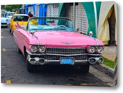   Постер Автомобили на Кубе