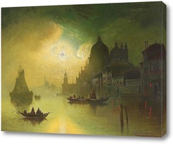   Постер Лунная ночь над Венецией