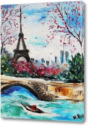   Постер Парижская весна