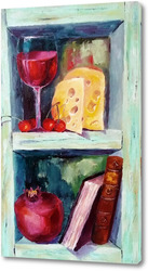   Постер Натюрморт с сыром