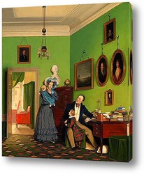   Постер Семья Вааге-Петерсен, 1830
