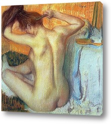   Постер Женщина за туалетом. 1885