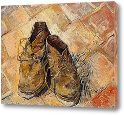   Картина Пара старых ботинок, 1888
