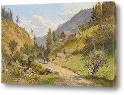   Постер Пейзаж в Нижней Австрии