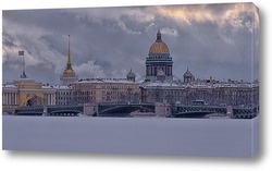   Постер Зимний Петербург