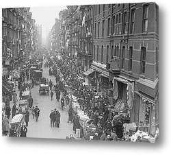    Фруктовая улица,Нью-Йорк,1923г.