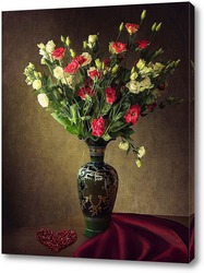 Натюрморт с букетом перуанских лилий