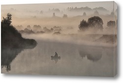   Постер Рассвет на реке