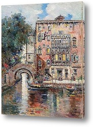   Картина Гондола в Венеции