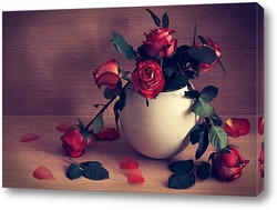   Постер про красные розы 