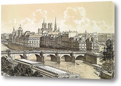   Постер Город и Новый мост