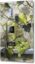   Постер Вино и виноград