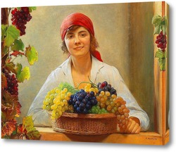   Картина Урожай винограда