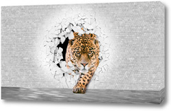   Постер Леопард 2004