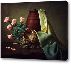   Постер Натюрморт с розами