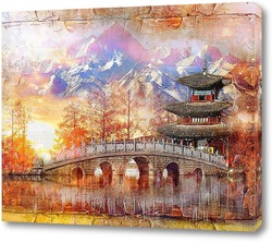   Постер Мост в Китае