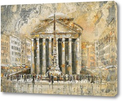   Постер Пантеон (Рим)