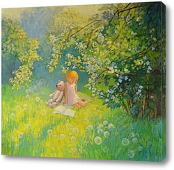  Картина Весенний сад