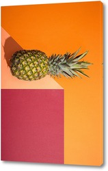   Постер Геометрический натюрморт с ананасом