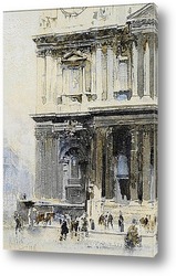   Постер Лондон: Собор Святого Павла, Западный фронт