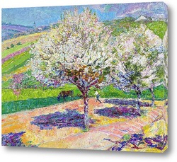   Картина Деревья в цвету