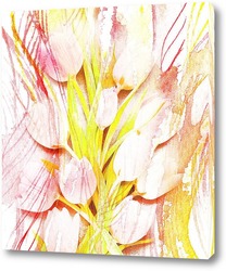   Постер Весенние тюльпаны