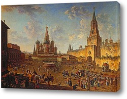   Постер Красная площадь в Москве