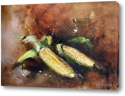   Постер Вечерняя кукуруза