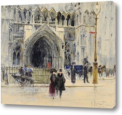   Картина Лондон: Здание суда
