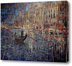   Картина Ночная Венеция (масло, холст, 120x100, 2014)