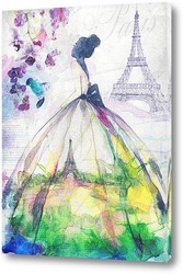   Постер Парижская невеста