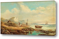   Картина Райдер на побережье