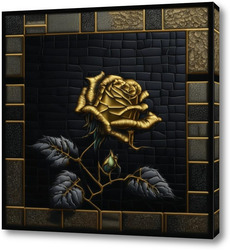   Картина Черная роза