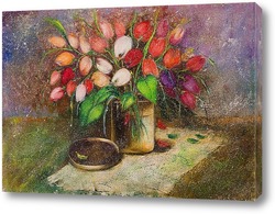   Картина Снежные тюльпаны