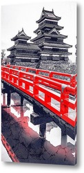   Постер Замок Мацумото