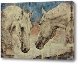   Картина Две лошади