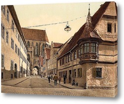  Старая немецкая улочка